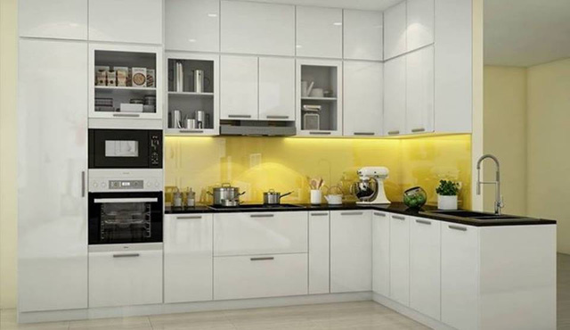 Tủ Bếp Gỗ Đẹp Rẻ Tại TP.HCM