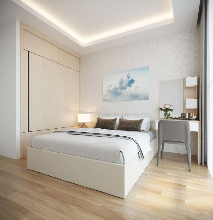 Thi Công Giường Ngủ Gỗ Công Nghiệp Tại HCM