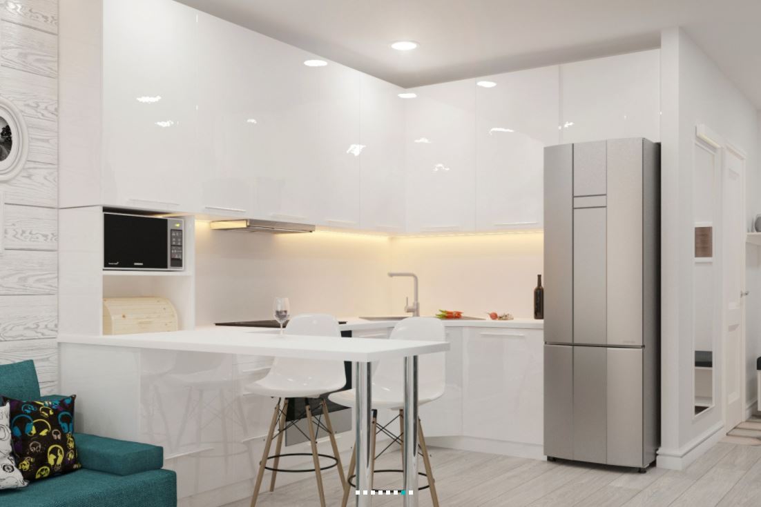 Tủ Bếp Acrylic Bóng Gương Giá Rẻ