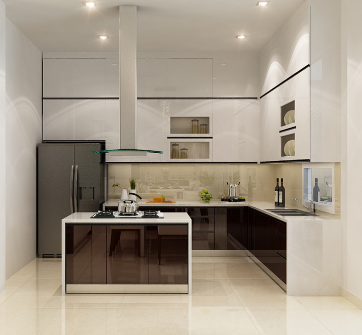 Tủ Bếp Gỗ Rẻ - Thi Công Theo Yêu Cầu
