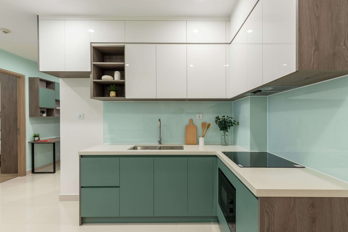 Tủ Bếp MDF An Cường