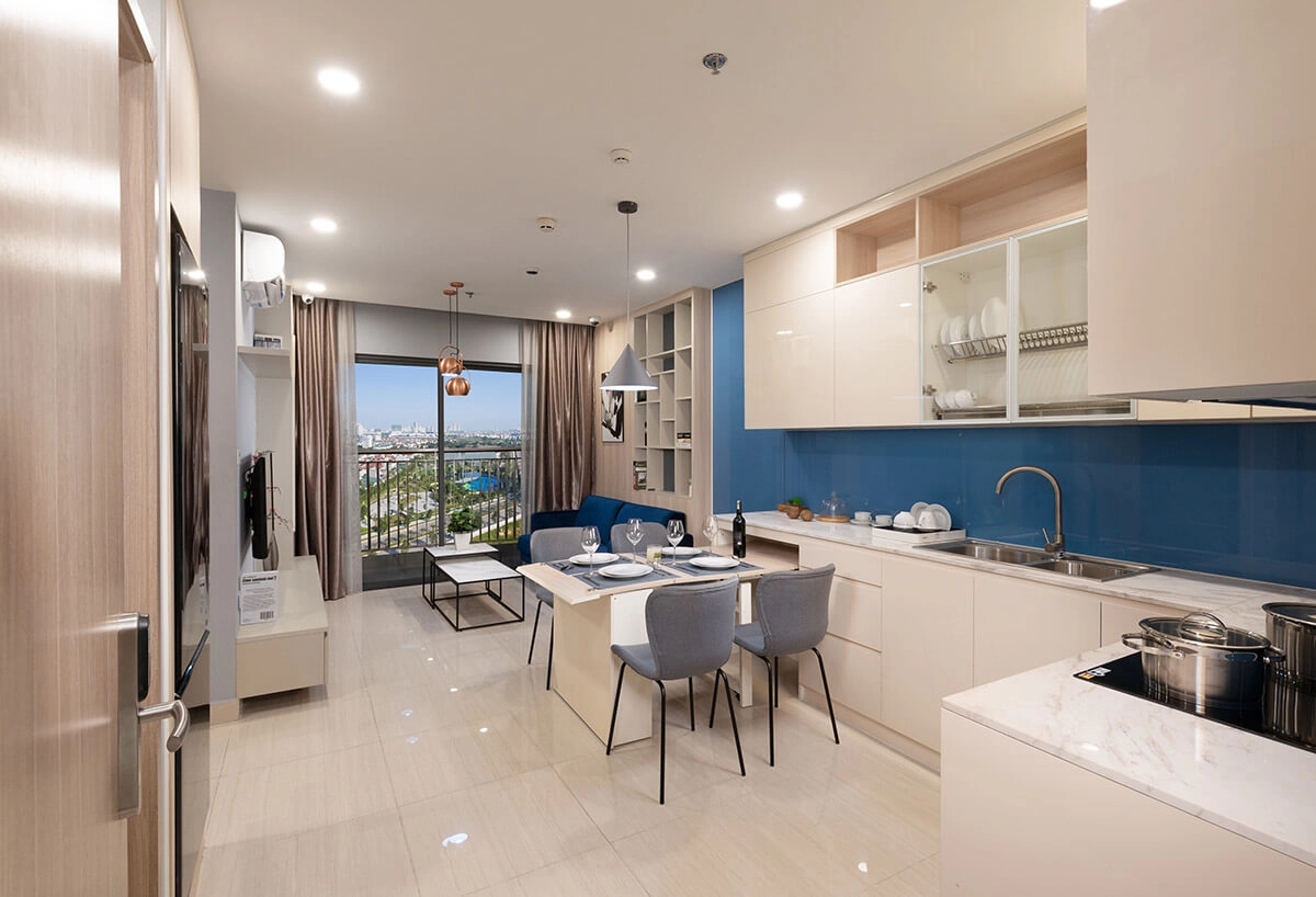 Tủ Bếp Gỗ Công Nghiệp Rẻ Thủ Đức