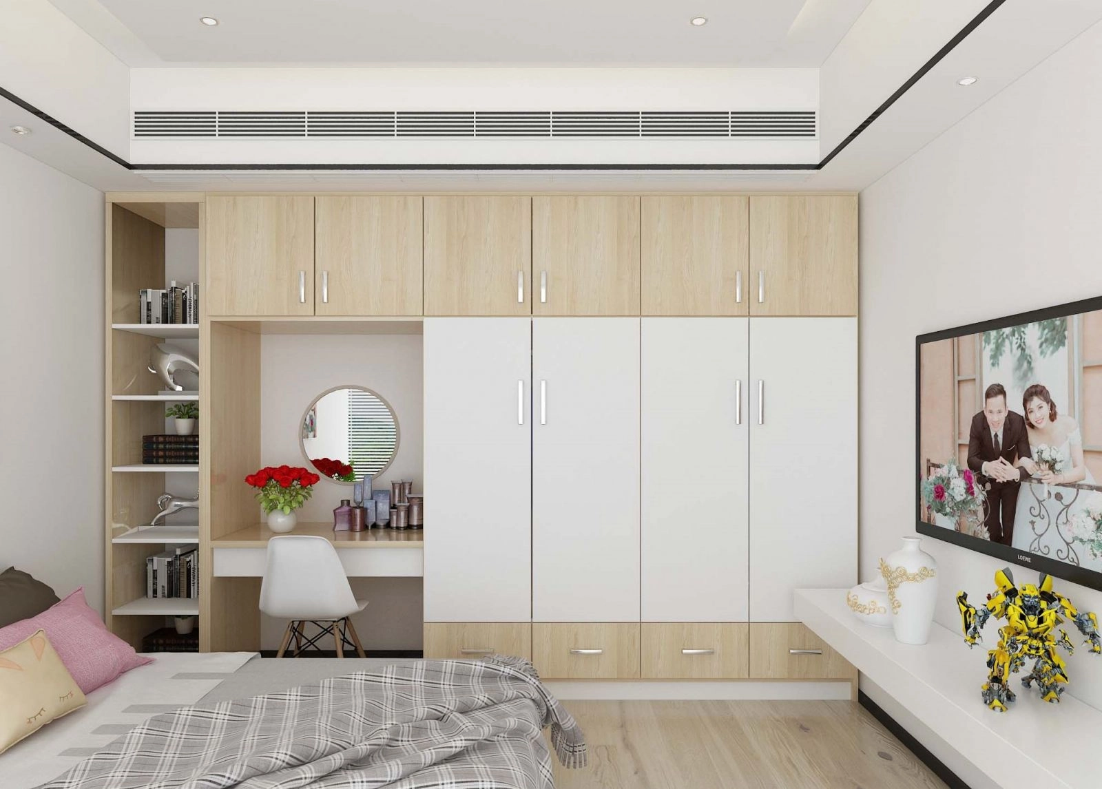 Tủ Quần Áo Gỗ Rẻ Đẹp Thủ Đức