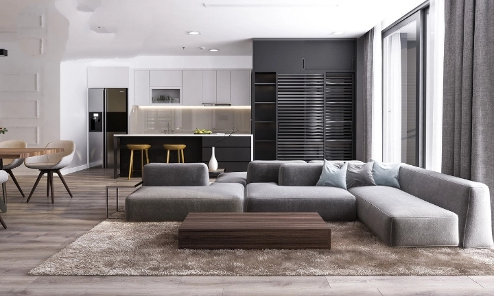 Tủ Bếp Gỗ Đẹp Tại Thủ Đức - Thi Công Tủ Bếp