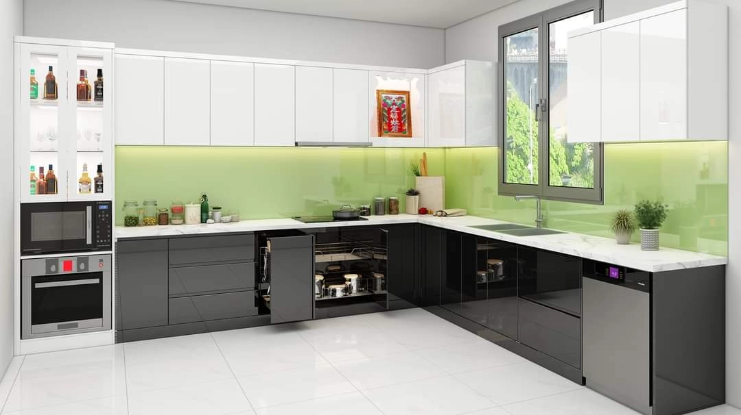 Thi Công Tủ Bếp Gỗ Giá Rẻ Hcm