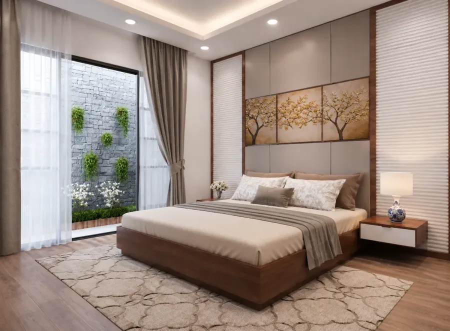 Thiết kế bộ phòng ngủ gỗ An Cường
