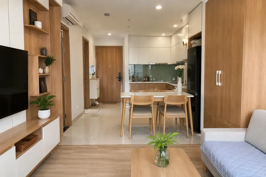Chi phí phụ thuộc vào diện tích, số lượng hạng mục, vật liệu, phụ kiện và mức độ hoàn thiện.