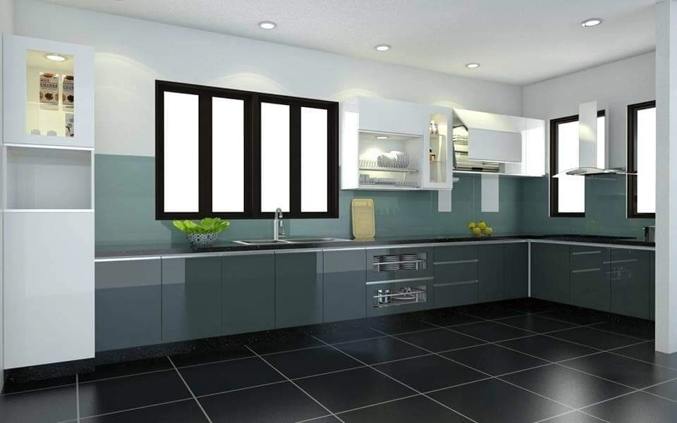 Tủ Bếp Gỗ Rẻ Đẹp Hiện Đại HCM