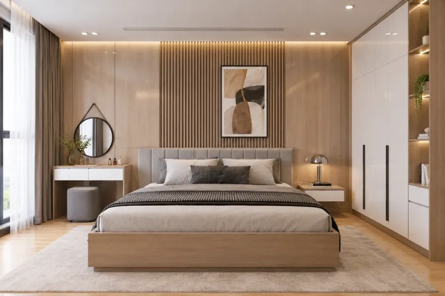 Giường ngủ gỗ An Cường đẹp HCM