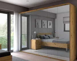 Tủ Quần Áo Cửa Kính Đẹp Hiện Đại