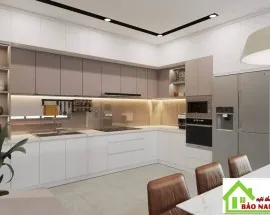 Tủ Bếp Gỗ Giá Rẻ Hiện Đại Tp.Hcm