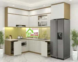 Tủ Bếp Acrylic Bóng Gương Tp.Hcm