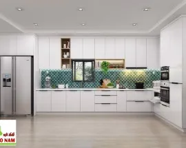 Tủ Bếp Gỗ Hiện Đại Giá Rẻ Tp.Hcm