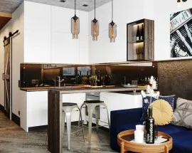 Tủ Bếp Công Nghiệp Giá Rẻ Hiện Đại