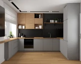 Tủ Bếp Gỗ Hiện Đại Đẹp Tp.Hcm