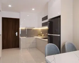 Tủ Bếp Gỗ Acrylic Đẹp Hiện Đại Tp.Hcm