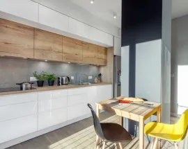 Tủ Bếp Gỗ Công Nghiệp Acrylic Đẹp