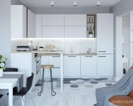 Tủ Bếp Gỗ Công Nghiệp Giá Rẻ Đẹp Thủ Đức