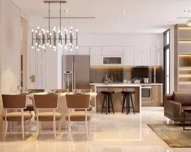 Tủ Bếp Gỗ Hiện Đại HCM