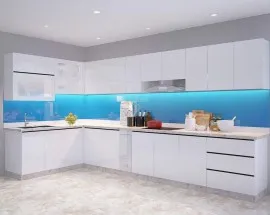 Thi Công Tủ Bếp Gỗ Giá Rẻ Hcm