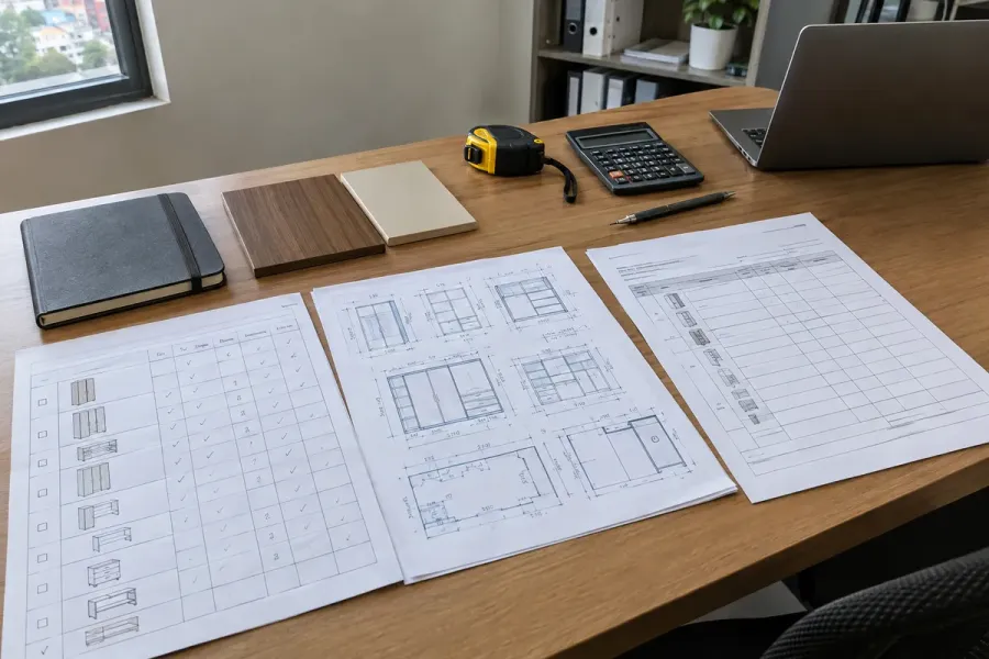 Báo giá cần thể hiện rõ hạng mục, quy cách, vật liệu và phần việc đi kèm để khách hàng kiểm tra trước khi xác nhận.