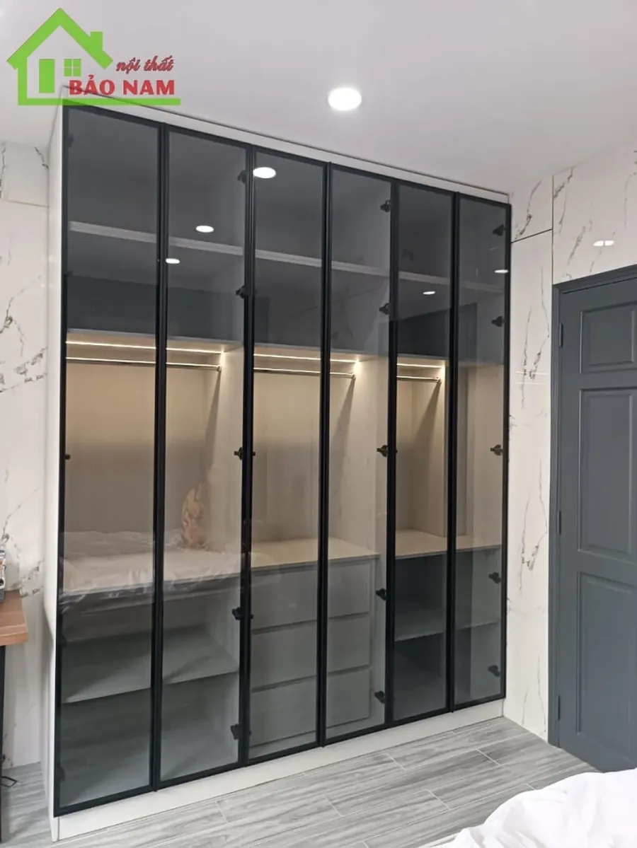 Nội thất được điều chỉnh theo kích thước thực tế của không gian