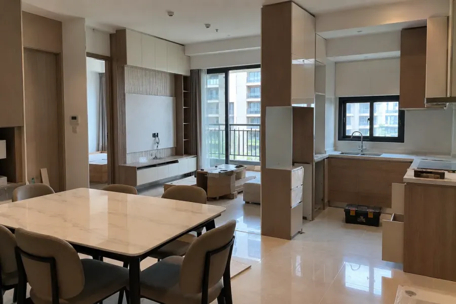 Sản phẩm được gia công theo kích thước đã chốt và lắp đặt theo phạm vi công việc thống nhất.