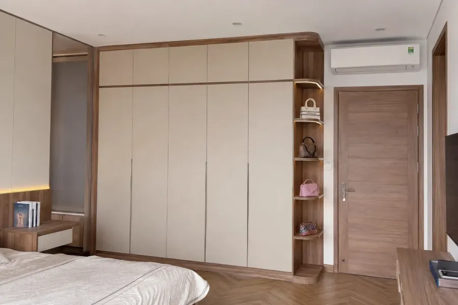 Nội thất được đo đạc và sản xuất theo kích thước thực tế của từng vị trí.