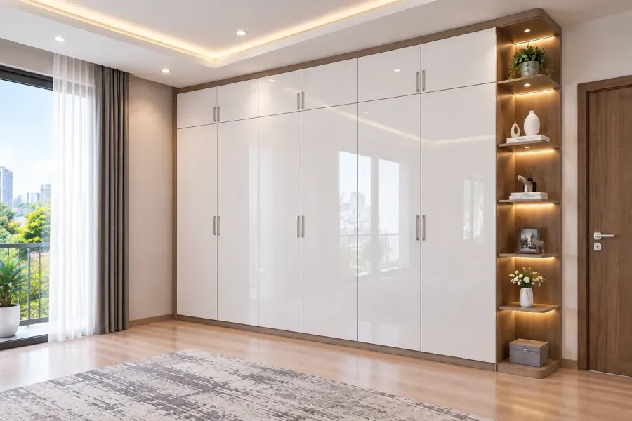 Tủ quần áo Acrylic An Cường mẫu BN-TA192