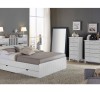 Giường Ngủ MDF Sơn Trắng