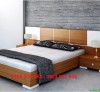 Giường Ngủ Gỗ Phủ Veneer Xoan Đào