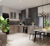 Thi Công Tủ Bếp Gỗ Công Nghiệp Hiện Đại Hcm
