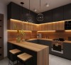 Thi Công Tủ Bếp Gỗ Giá Rẻ Hcm