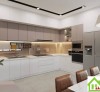 Thi Công Tủ Bếp Gỗ Hiện Đại