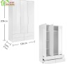 Tủ Áo Acrylic An Cường Hiện Đại