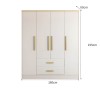 Tủ Áo Gỗ MDF An Cường