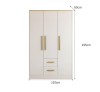 Tủ Áo Gỗ MDF An Cường