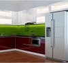 Tủ Bếp Acrylic Bóng Gương Hiện Đại