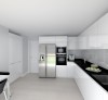 Tủ Bếp Acrylic Màu Trắng Đẹp