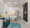 Tủ Bếp Acrylic Bóng Gương Giá Rẻ