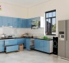 Tủ Bếp Acrylic Chữ L Hiện Đại