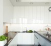 Tủ Bếp Acrylic Màu Trắng