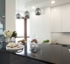 Tủ Bếp Acrylic Màu Trắng