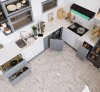 Tủ Bếp Gỗ Acrylic Giá Rẻ