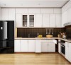 Tủ Bếp Gỗ Acrylic Bóng Gương Đẹp