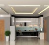 Tủ Bếp Gỗ Acrylic Dáng Chữ U