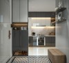 Tủ Bếp Gỗ Acrylic Đẹp Hiện Đại Hcm