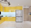 TỦ BẾP GỖ ACRYLIC GIÁ RẺ ĐẸP THỦ ĐỨC