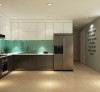 Tủ Bếp Gỗ Acrylic Giá Rẻ Hiện Đại