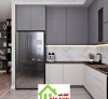 Tủ Bếp Gỗ Chữ L Đẹp Giá Rẻ